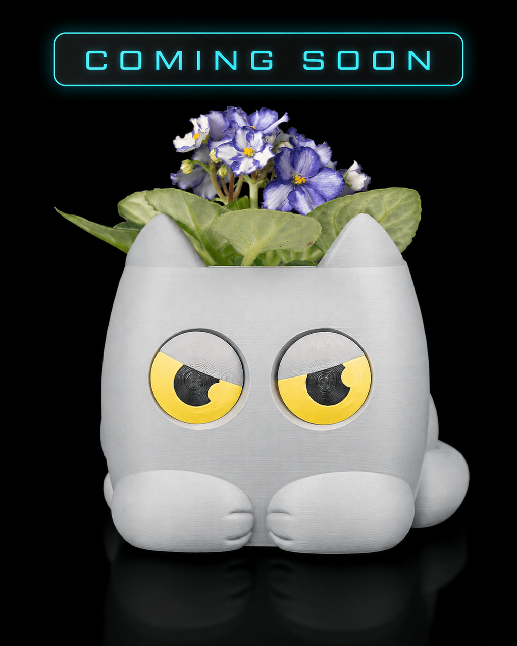 Gumpy Kitty Planter
