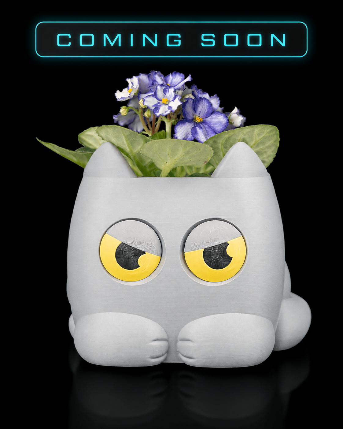 Gumpy Kitty Planter