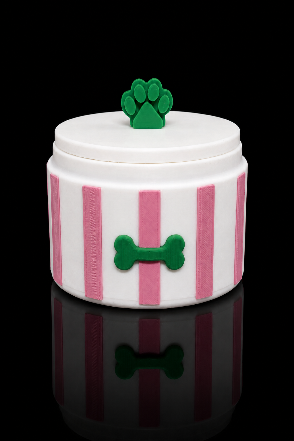 Personalized Dog Treat Container