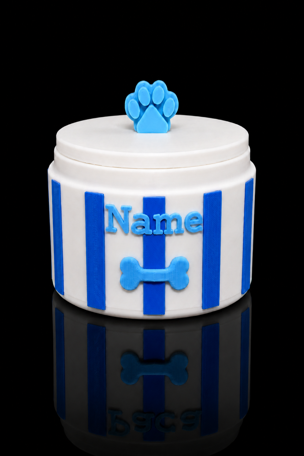 Personalized Dog Treat Container