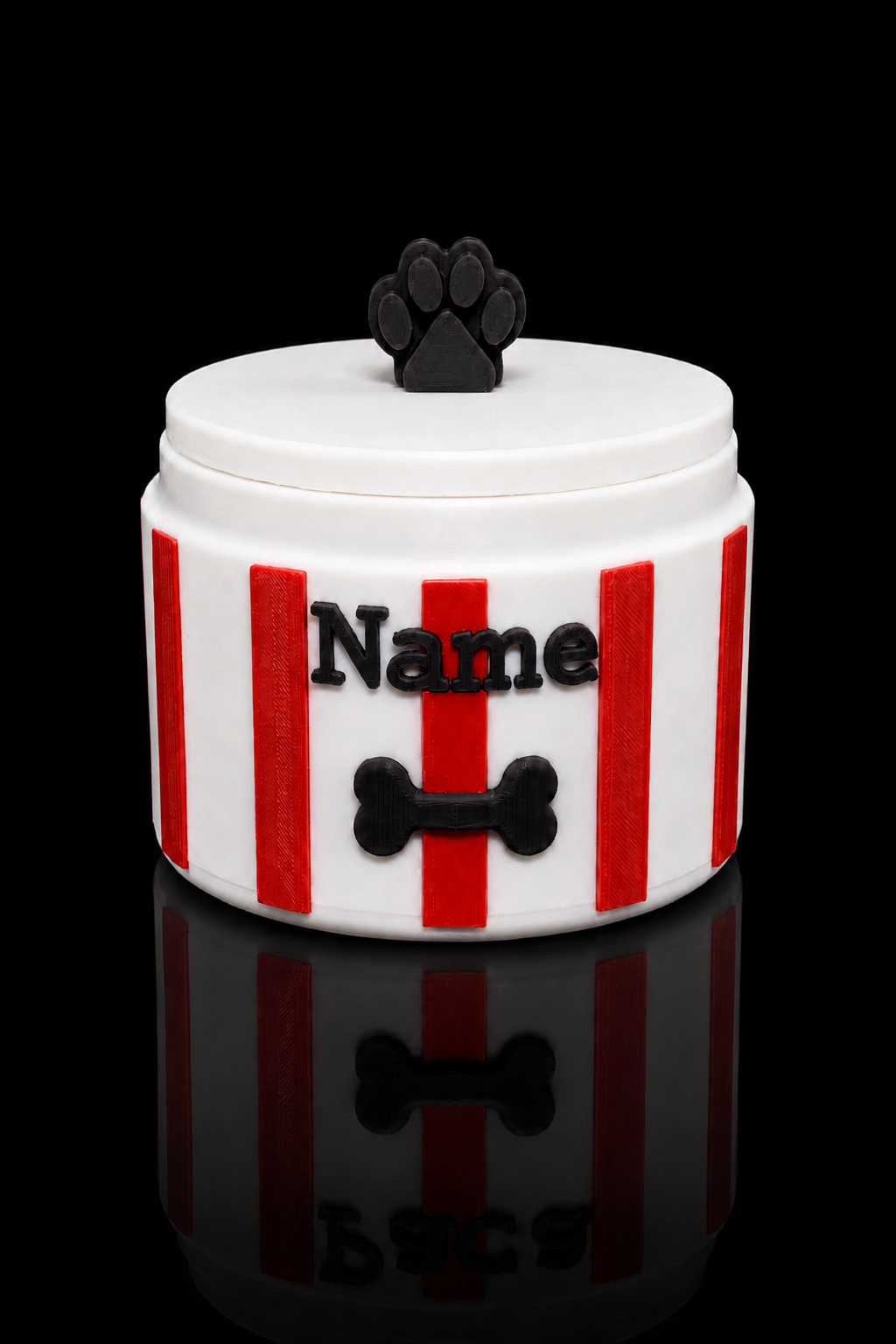 Personalized Dog Treat Container