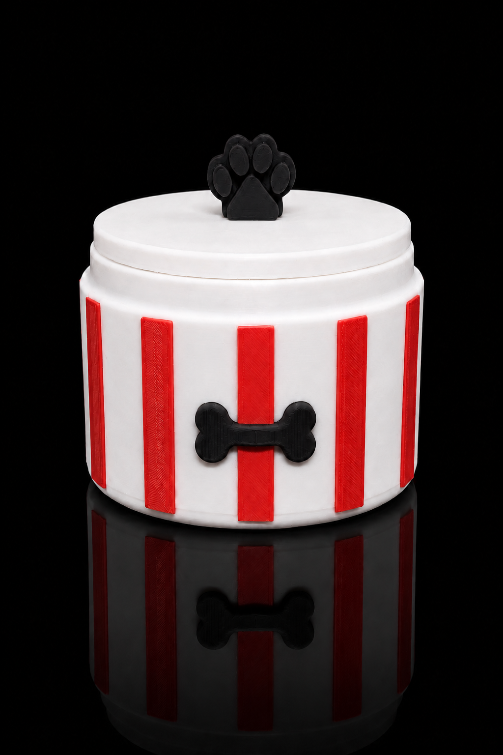 Personalized Dog Treat Container