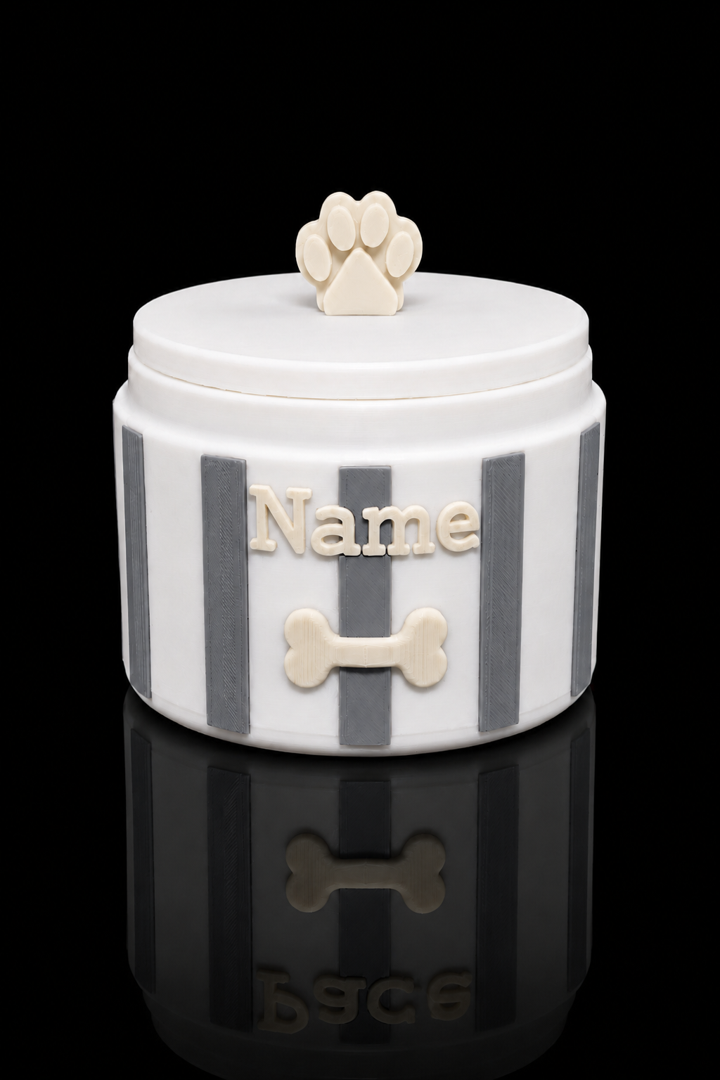 Personalized Dog Treat Container