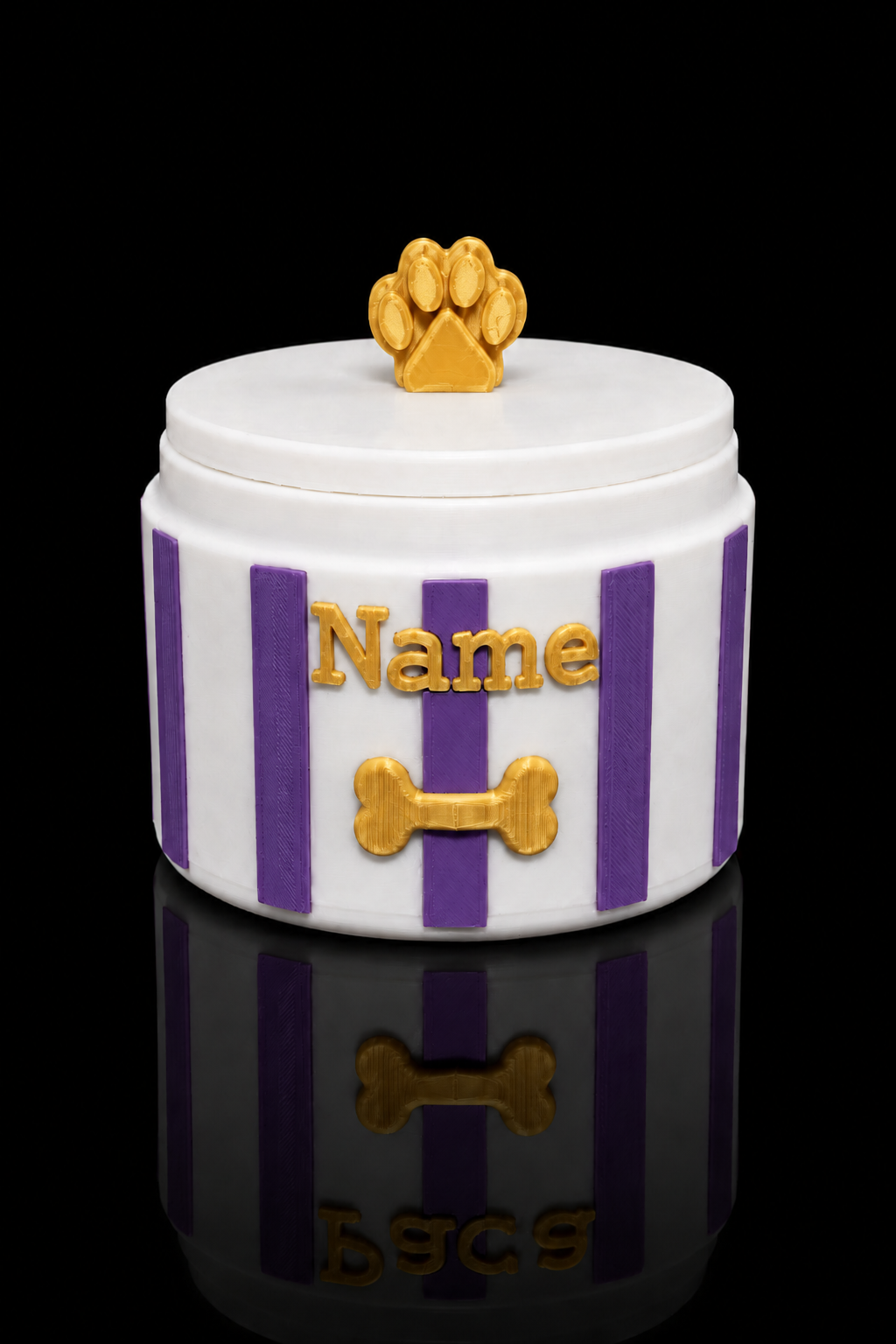 Personalized Dog Treat Container