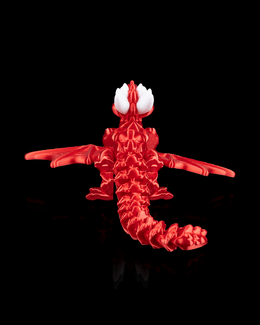 Crimson Legend Dragon - Articulated Flexi Dragon