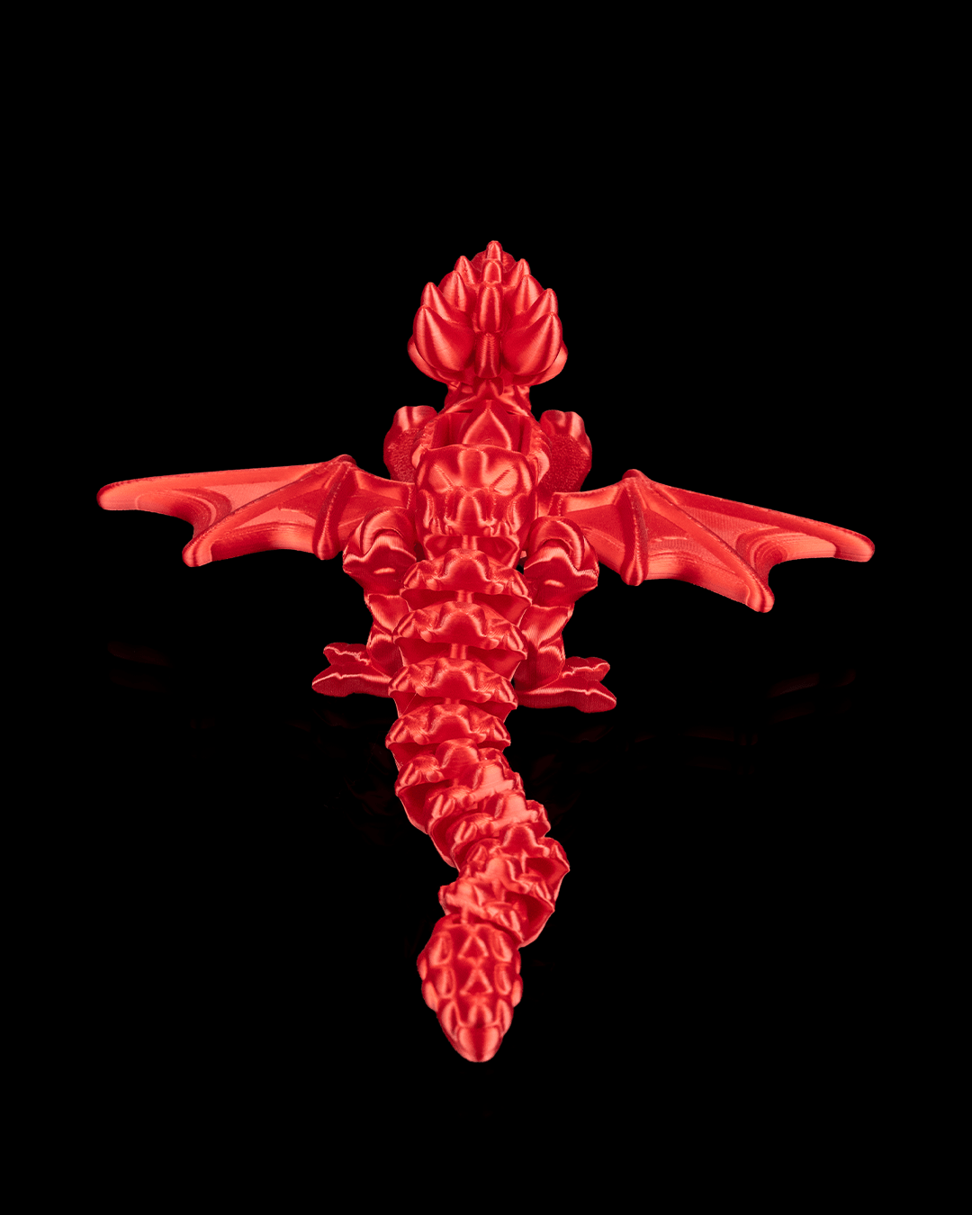 Crimson Legend Dragon - Articulated Flexi Dragon