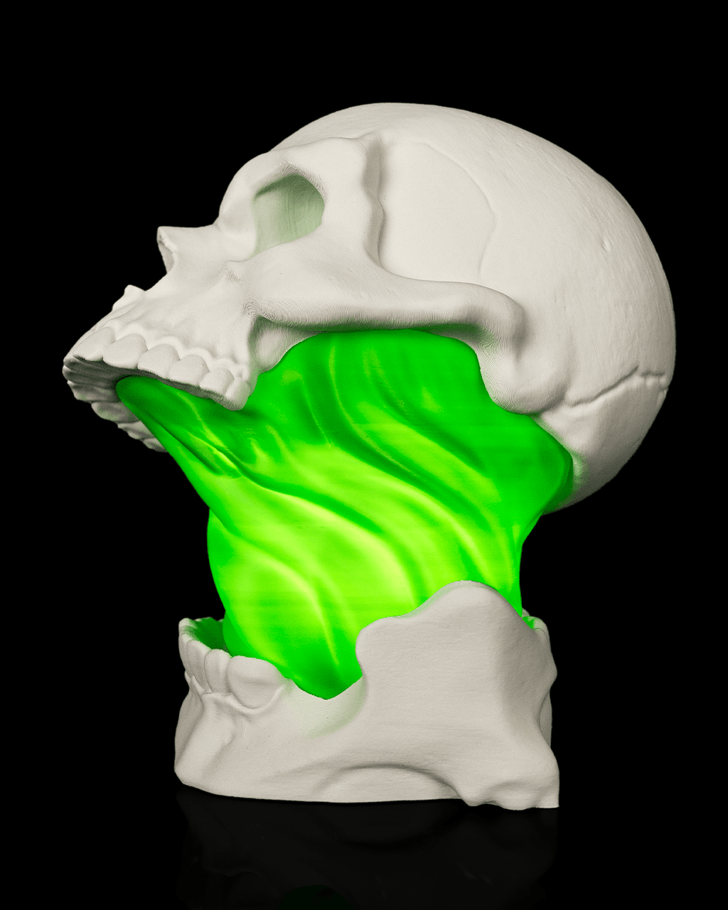 Skull Gut Light-Up Table Lamp
