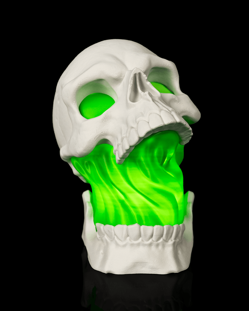 Skull Gut Light-Up Table Lamp